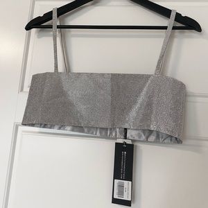 White Fox Breathtaking Crop Silver